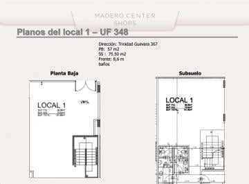 Local comercial · 132m² · Local en Alquiler en Puerto Madero, Capital Federal, Buenos Aires