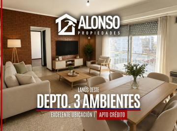 Departamento · 68m² · 3 Ambientes · Venta - Departamento 3 Ambientes en Lanusita