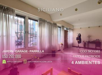 Casa · 247m² · 4 Ambientes · 1 Cochera · Casa en Parque Patricios