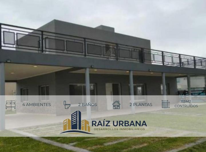 Casa · 165m² · 4 Ambientes · 3 Cocheras