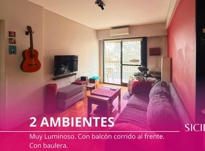Venta - Departamento - 2 Ambientes - Villa Santa Rita - Balcón y Baulera