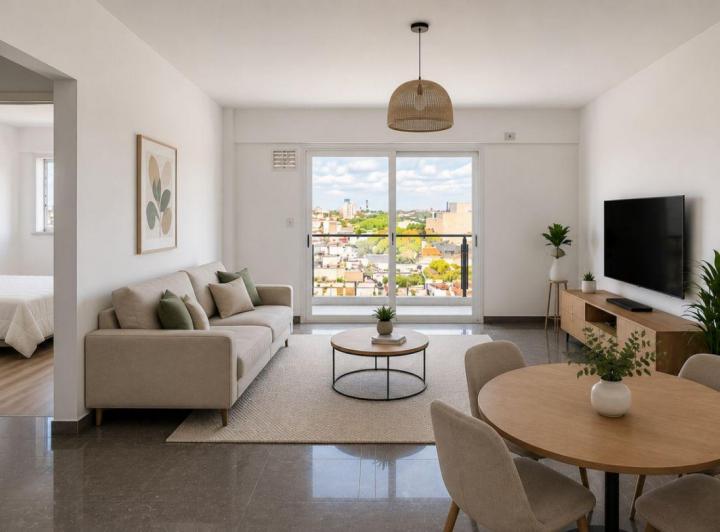 Departamento · 40m² · 2 Ambientes · 1 Cochera