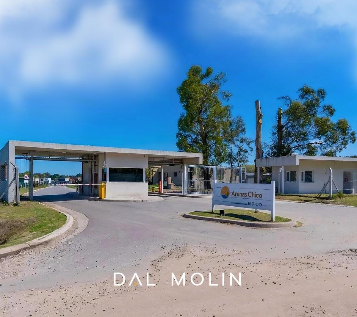 Lote de 659 m² en cul de sac en barrio privado Arenas Chico