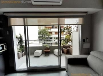 Departamento · 34m² · 1 Ambiente · Monoambiente en Alquiler Teodoro Garcia 2380, Palermo Hollywood, Buenos Aires.