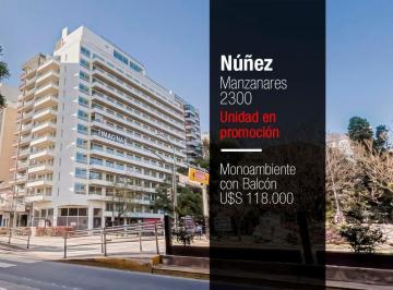 Departamento · 30m² · 1 Ambiente · Venta • Maker Nuñez • Monoambiente