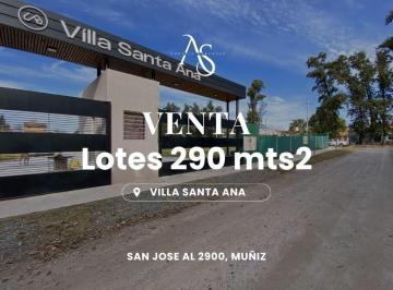 Terreno · 290m² · Terreno en Muñiz