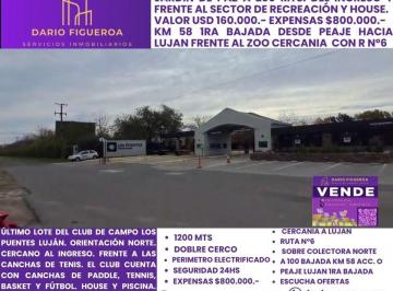 Terreno , Luján · Los Puentes Club de Campo Lujan Vende Lote 1200