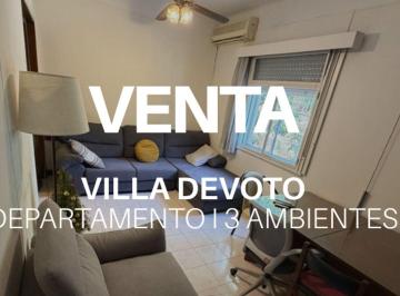 Departamento · 58m² · 3 Ambientes · Venta Departamento 3 Ambientes Devoto Centro