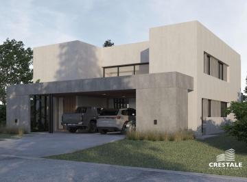 Casa · 260m² · 7 Ambientes · 2 Cocheras · Venta / Permuta - Vida Barrio Cerrado, Funes - Casa 3 Dorm. con Piscina.