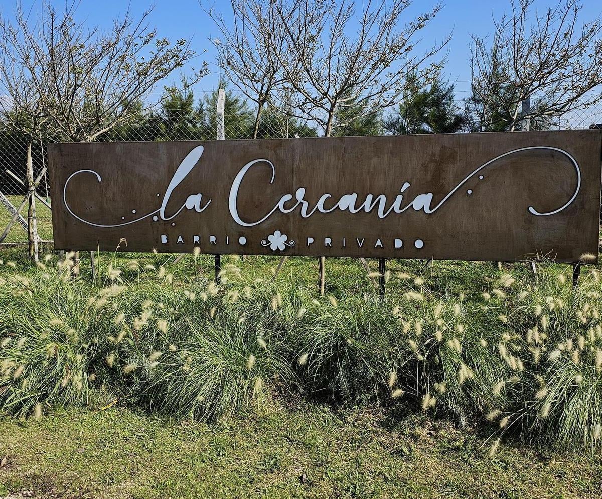 Lote en Barrio privado "La Cercania"