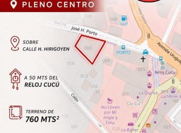 Foto · Venta Terreno Centro de Carlos Paz 760 m² Unico