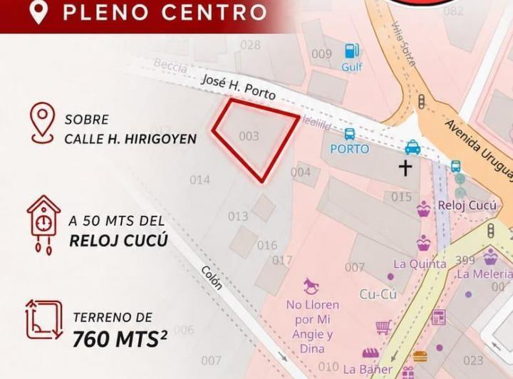 Terreno · 760m² · 1 Ambiente