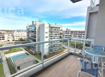 Departamento · 47m² · 2 Ambientes · 1 Cochera · Departamento Dos Ambientes en Alquiler con Cochera y Baulera en Edificio Skyroof en Nordelta