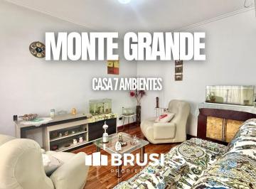 Casa · 465m² · 7 Ambientes · 6 Cocheras · Lote en Venta Para Desarrollo en Monte Grande - Doble Frente - 1000 m² - Inversores - Oportunidad