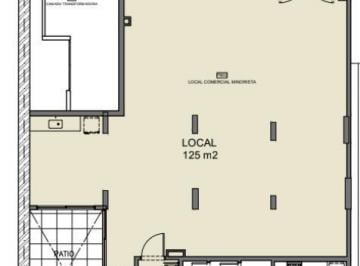 Local comercial · 125m² · Local Comercial a Estrenar en Nuñez
