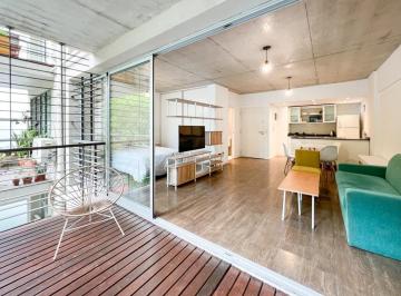 Departamento · 40m² · 1 Ambiente · Alquiler Temporal, Monoambiente en Villa Urquiza, Completamente Equipado. Muy Luminoso.