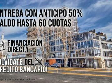 Oficina comercial · 61m² · 1 Ambiente · Venta Oficina a Estrenar, Villa Crespo, 61 m² Tot, Piso Alto, Seguridad, Financiacion