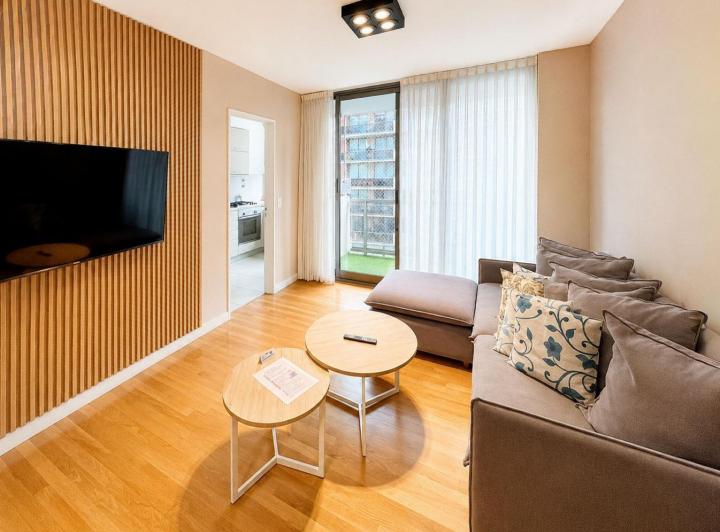 Departamento de 2 Ambientes con Balcón en Alquiler en Brisas Puerto Madero