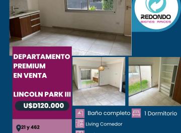 Departamento de 2 ambientes, La Plata · Departamento en Venta Lincoln Park III