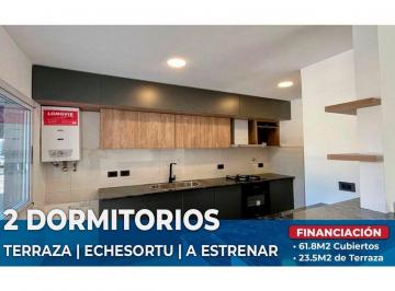 Departamento · 62m² · 3 Ambientes · Departamento en Venta 2 Dorm y Terraza a Estrenar