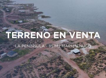 Terreno · 851m² · Terreno en Venta La Península Mari Menuco
