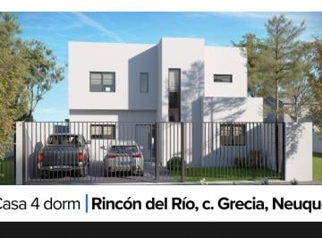 Casa · 177m² · 5 Ambientes · 1 Cochera · Venta Casa en Construccion Rincon del Rio, Neuquen