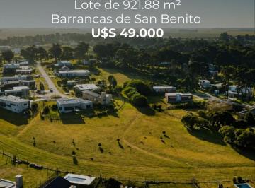 Terreno · 921m² · Terreno en Barrancas de San Benito Country Club