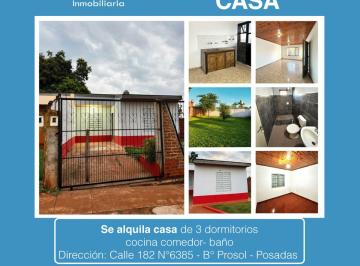 Casa de 5 ambientes, Posadas · Se Alquila Amplia Casa en Posadas Misiones
