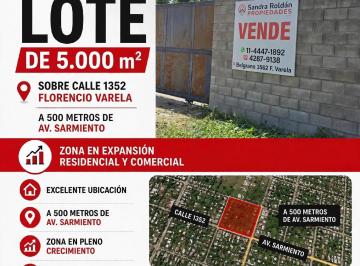 Terreno , Florencio Varela · Terreno de 5000 m² en Venta en Villa San Luis