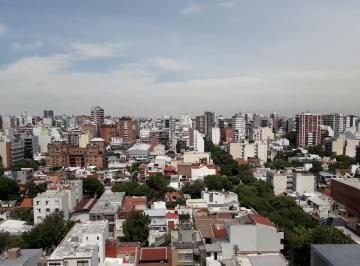 Vista desde ventanal living · Hermoso Departamento de Dos Ambientes Todos Los Ambientes con Ventanas, Super Lu