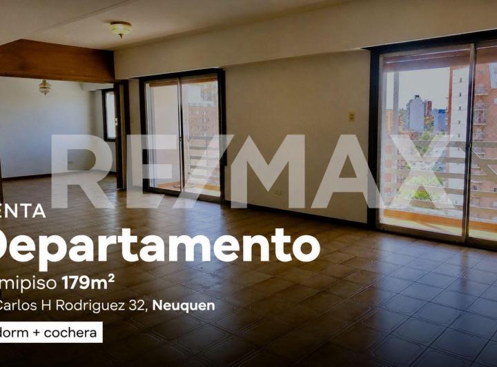 Departamento · 172m² · 7 Ambientes · 1 Cochera