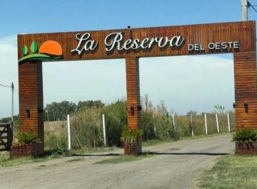 Terreno · 300m² · Venta de Lote La Reserva del Oeste. Gral. Rodriguez