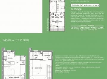 Departamento de 2 ambientes, Belgrano · Alquiler Dpto 2amb Tipo Loft