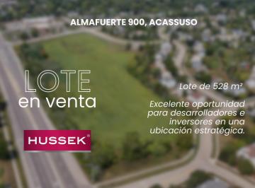 Terreno · 528m² · Excelente Lote de 528 m² Ubicado en Acassuso, de Av Libertador Al Río