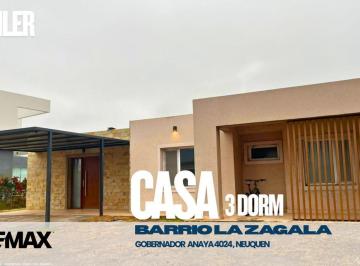 Casa · 210m² · 6 Ambientes · 2 Cocheras · Alquiler Casa La Zagala 3 Dorm