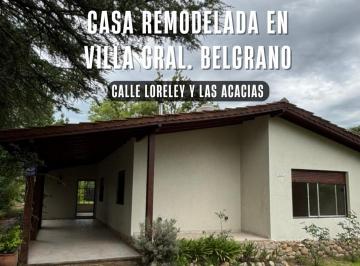 Casa de 3 ambientes, Villa General Belgrano · Viví Villa General Belgrano!