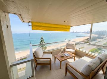 Foto1 · Apartamento en Venta en Primera Línea de La Playa Mansa, Punta del Este — 130 m² con Vista Al Mar