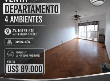 Departamento de 4 ambientes, Avellaneda · Venta Departamento 4 Ambientes
