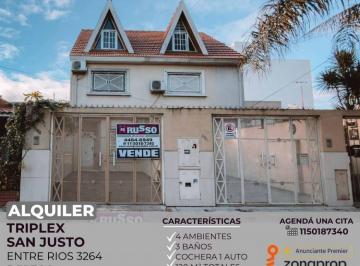 RUS-RUS-11258_2 · Alquiler Triplex San Justo, La Matanza - Excelente Ubicación