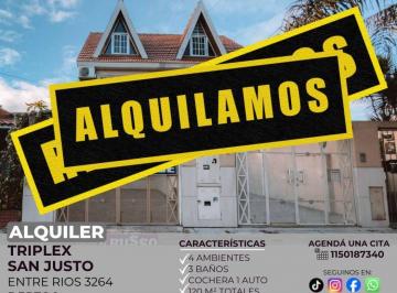 RUS-RUS-11258_2 · Alquiler Triplex San Justo, La Matanza - Excelente Ubicación