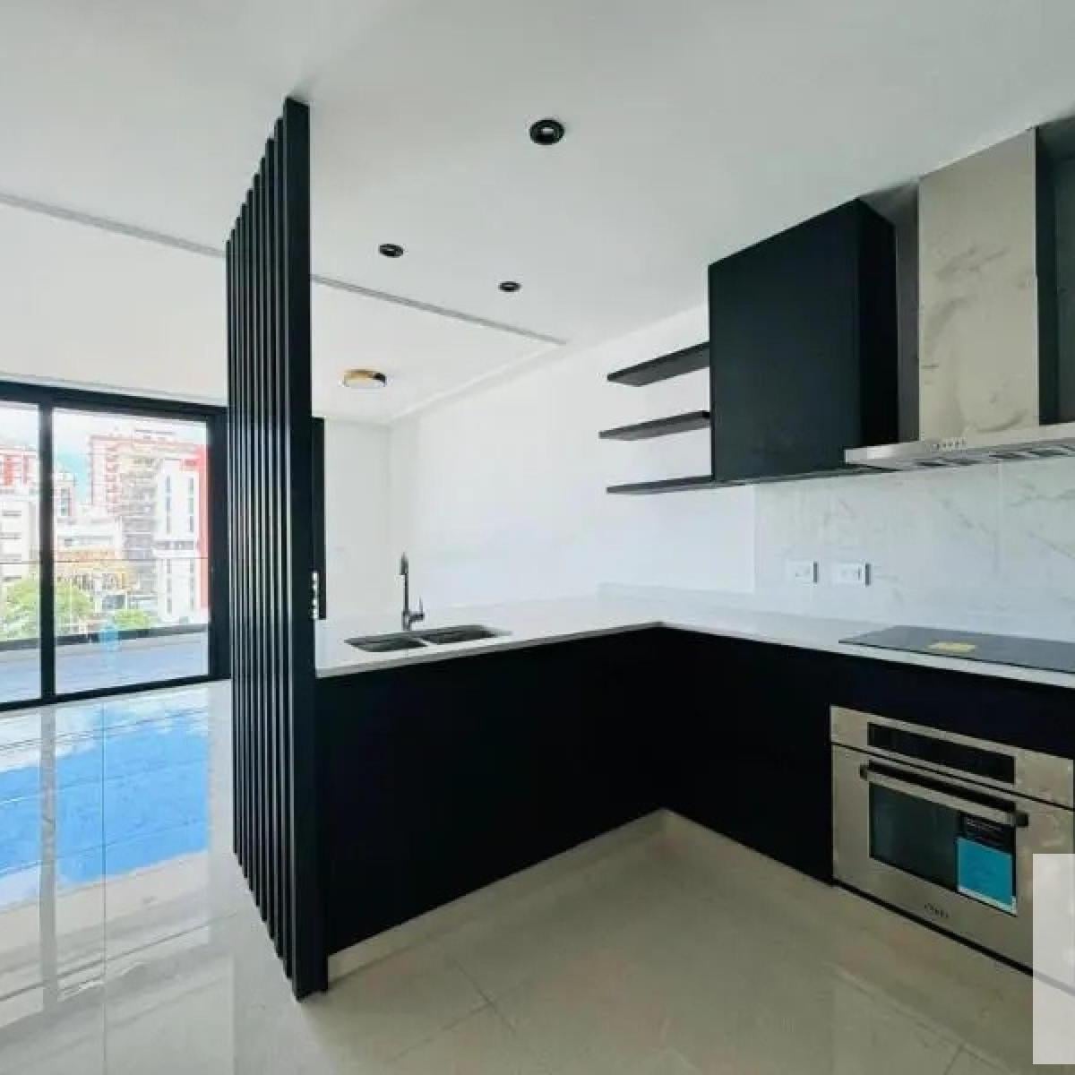 Depto 1 dorm, 68m² con cochera y ascensor — Playa Grande