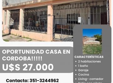 Casa de 2 ambientes, Córdoba · Casa en Ciudad de Córdoba