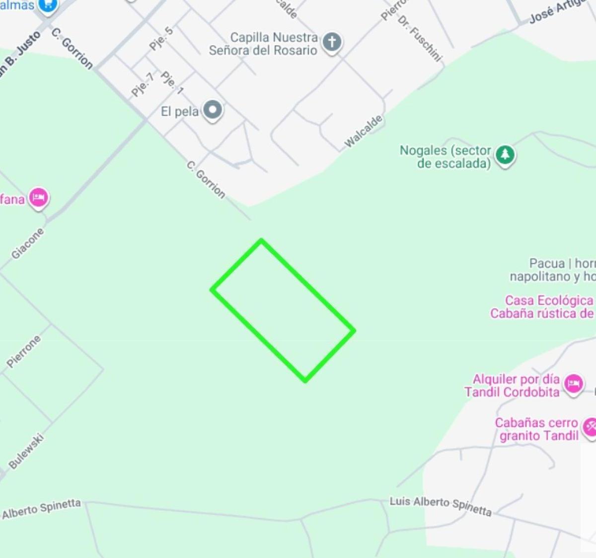 Terreno en venta ubicado sobre calle Pierrone y Walcalde