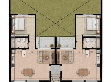 Departamento · 52m² · 2 Ambientes · Venta Dpto en Planta Alta con Balcon