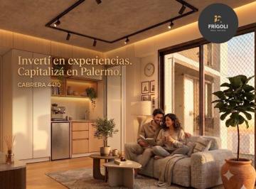 Departamento de 1 ambiente, Villa Crespo · Studio Tipo Suite de Hotel en Palermo 22 m² – Ideal Inversión, Alquiler Temporario o Vivienda – Apto