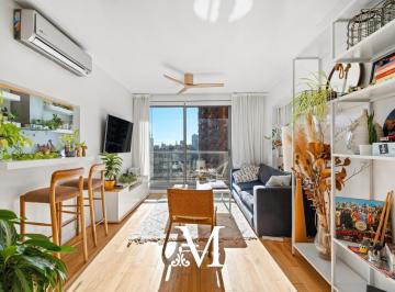 Departamento · 77m² · 3 Ambientes · 1 Cochera · Departamento en Torre Astor Palermo| Exclusivo 3 Ambientes con Vista Abierta y Cochera | Piso Alto.