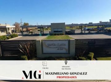 Terreno · 738m² · Lote Venta - Santa Clara Al Sur
