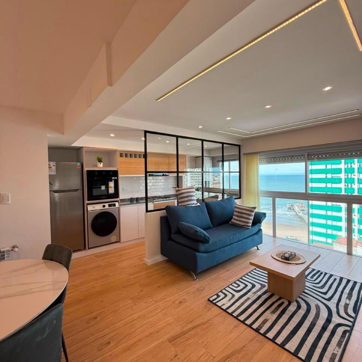 Depto 3 amb, 68m² con cochera y balcón — Centro
