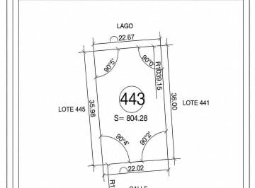 Terreno · 804m² · Pride Canning - Lote 443 - Ruta 58 Canning