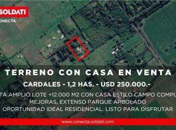 Terreno · 961m² · Venta Casa Quinta / Chacra con Terreno de 1,2 Has, Pileta, Casa de Casero, Boxes en Los Cardales